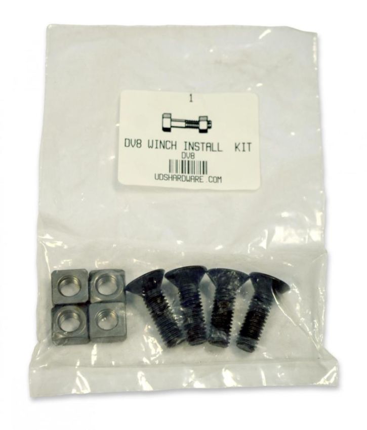 DV8 Offroad WMK12K Winch Mounting Kit for DV8 12K Winches Used w/ Winch Plates