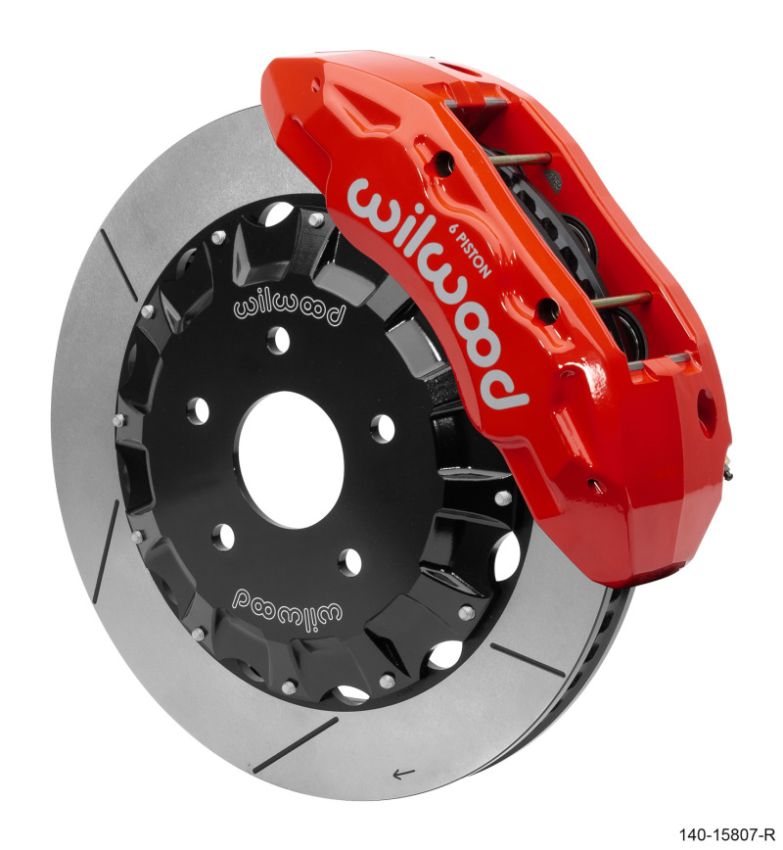 Wilwood 140-15807-R TX6R Front Kit 16.00in Red 13-17 Dodge Truck 1500 - 4WD