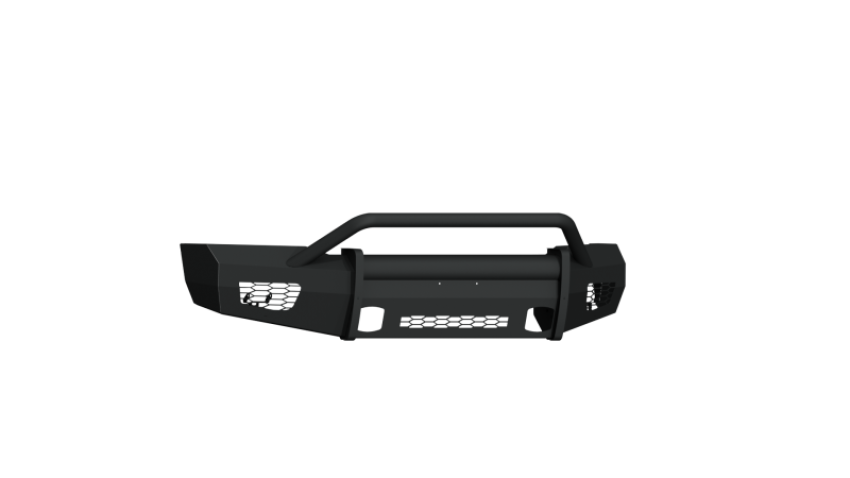 Road Armor 6181VF4B 18-20 Ford F-150 Vaquero Front Bumper w/Pre-Runner Guard - Tex Blk