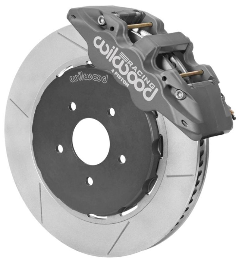 Wilwood 140-16181 Aero4R/ST Front Big Brake Kit 14in Black Anodize 97-13 Chevrolet Corvette C5/C6