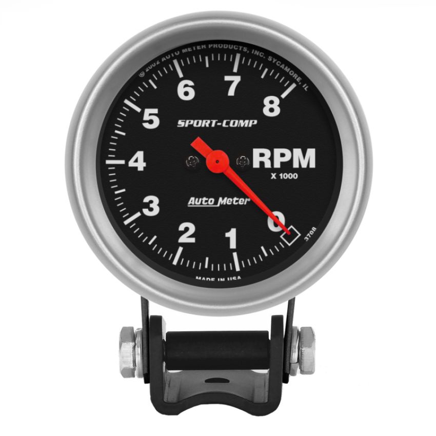 AutoMeter 3708 GAUGE, TACHOMETER, 2 5/8
