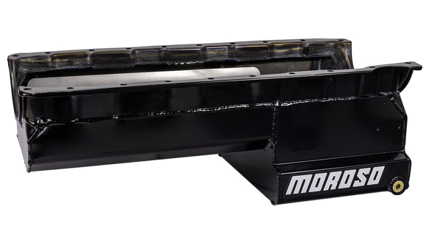 MOROSO MOR21050 BBC Drag Race Oil Pan Wet Sump - Gen V/VI