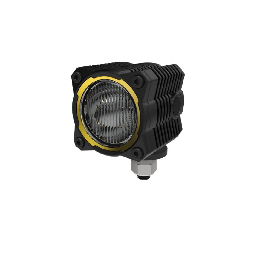 KC HiLiTES 520 KC FLEX ERA 1 LED 2-Light Kit with Rear Ext Wiring Harness and Spread Beam Ptrn