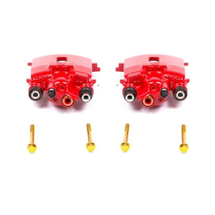 PowerStop S4784 Red Powder Coated Calipers