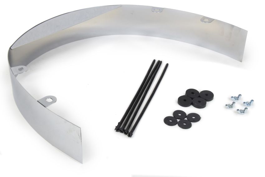 TRANS-DAPT TRA9453 3in Wide Chrome Fan Shroud