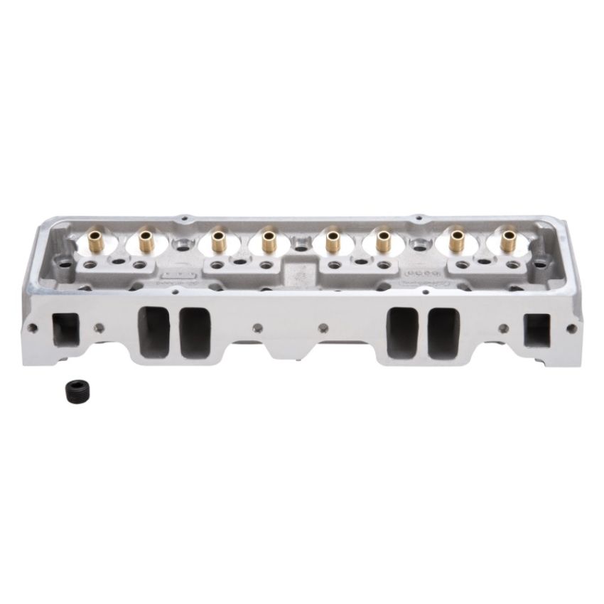 EDELBROCK EDE60887 SBC NHRA Legal Cylinder Head 64cc S/P Bare