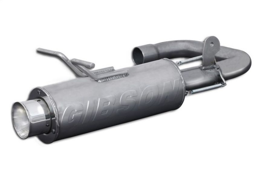 Gibson Performance Exhaust 96008 Yamaha UTV Single Exhaust System; Stainless