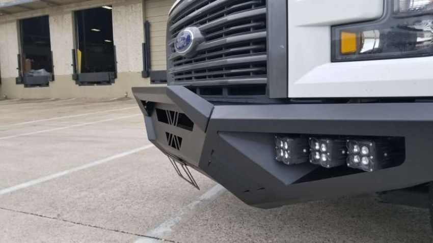 Road Armor 6151XF0B 15-17 Ford F150 SPARTAN Front Bumper - Tex Blk