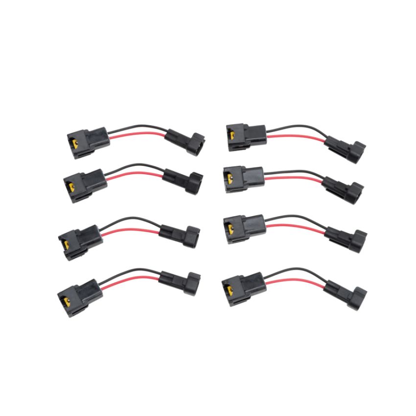 Edelbrock 15904 Adapter Fuel Injector Uscar to Minitimer Set of 8