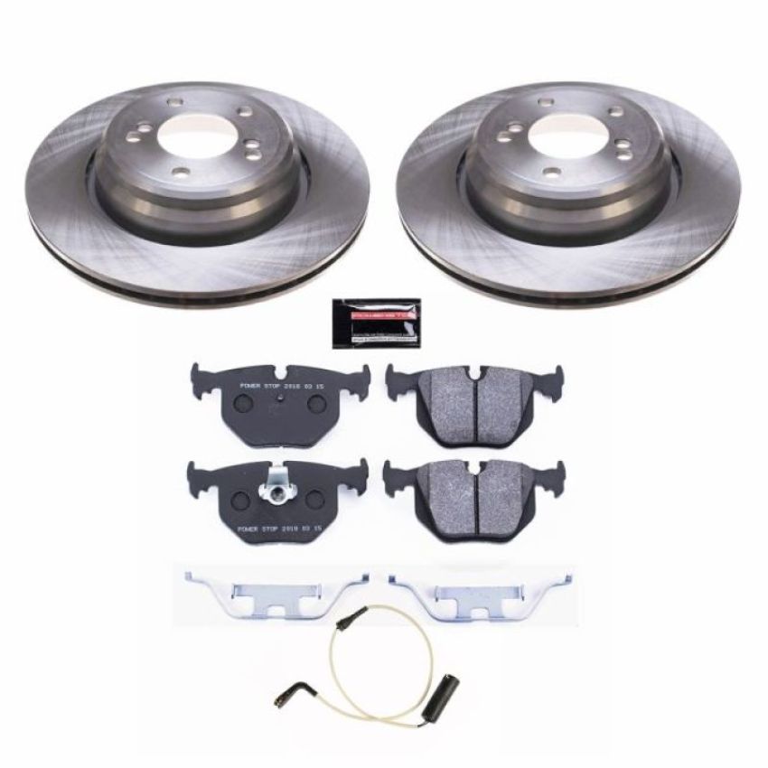 PowerStop TDSK5731 Track Day Spec High-Performance Brake Pad and Rotor Kit