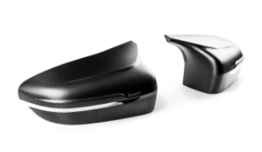 Akrapovic WM-BM/CA/3/M Carbon Fiber Mirror Cap Set - Matte