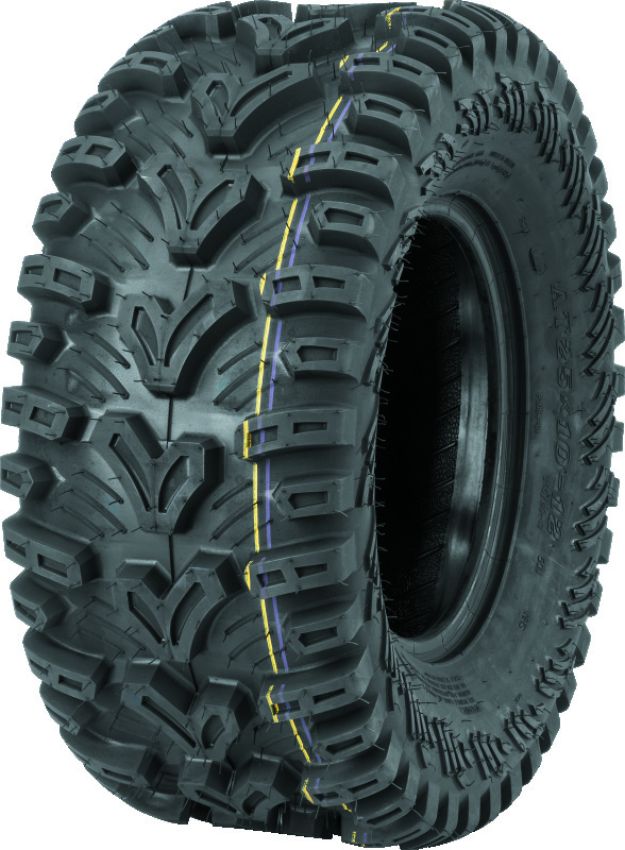 QuadBoss 609340 QBT448 Utility Tire - 25x10-12 6Ply