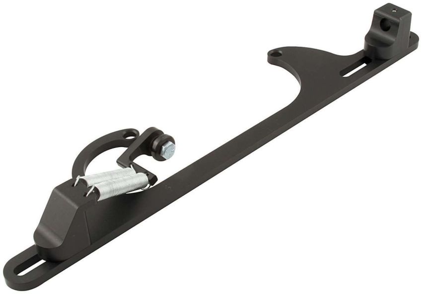 ALLSTAR PERFORMANCE ALL54219 Throttle Bracket Morse Black 4150/Edelbrock