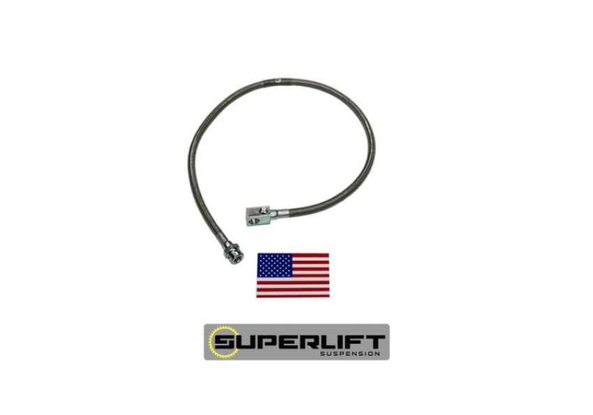 Superlift 91290 78-79 Ford F-150 w/ 4-9in Lift Kit (Single) Bullet Proof Brake Hose