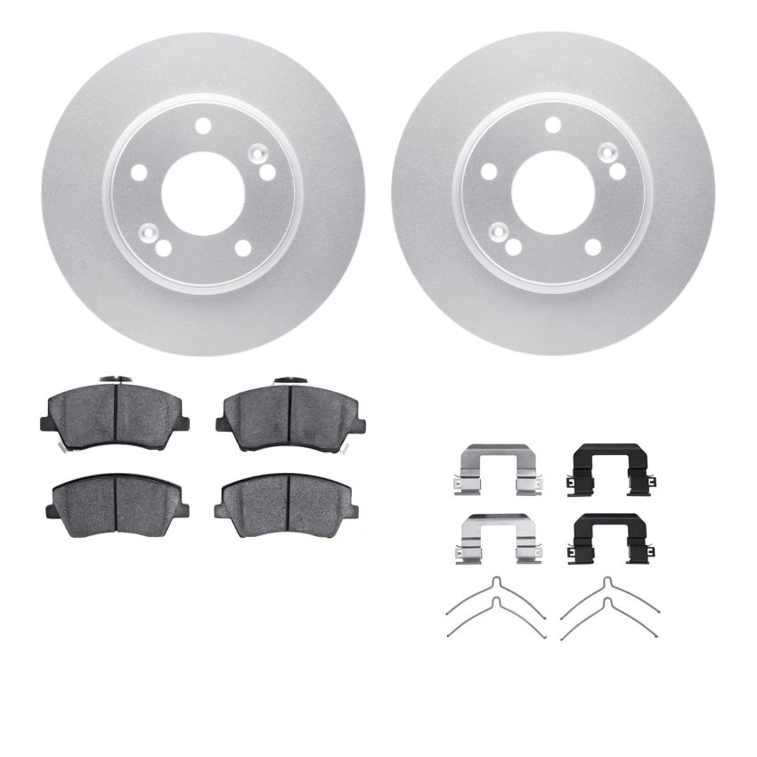 Dynamic Friction 4512-03154 Rotor Kit