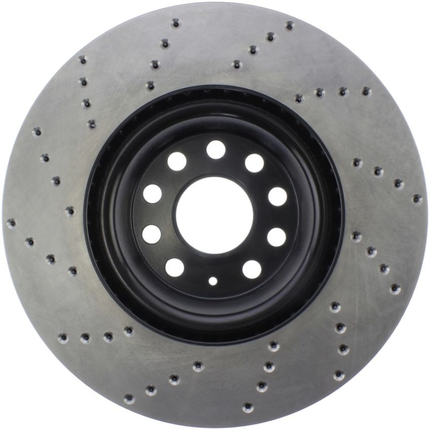 Stoptech 128.33144L Drilled Sport Brake Rotor