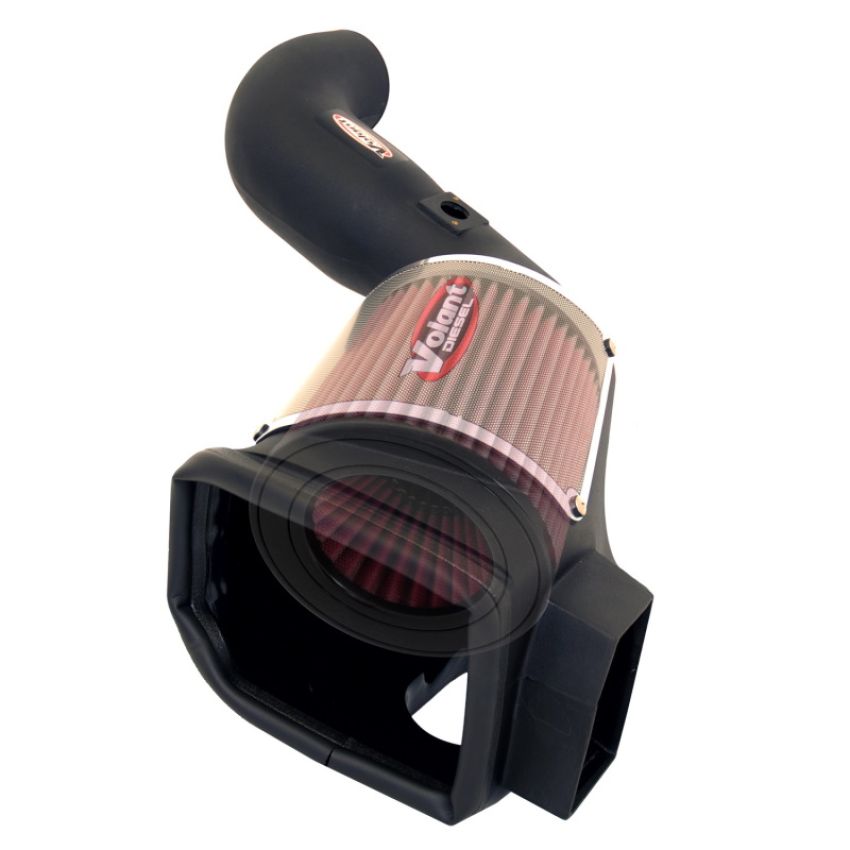 Volant 15066 Volant air intake systems utilize a high-velocity venturi filter adapter which provides a smooth transition through the MAF sensor into the intake tube for a much needed airflow improvement over the factory rubber tubing and resonator box.