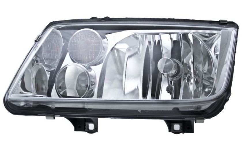 Hella 963660031 VW Jetta Headlamp w/o Fog Lamp, left
