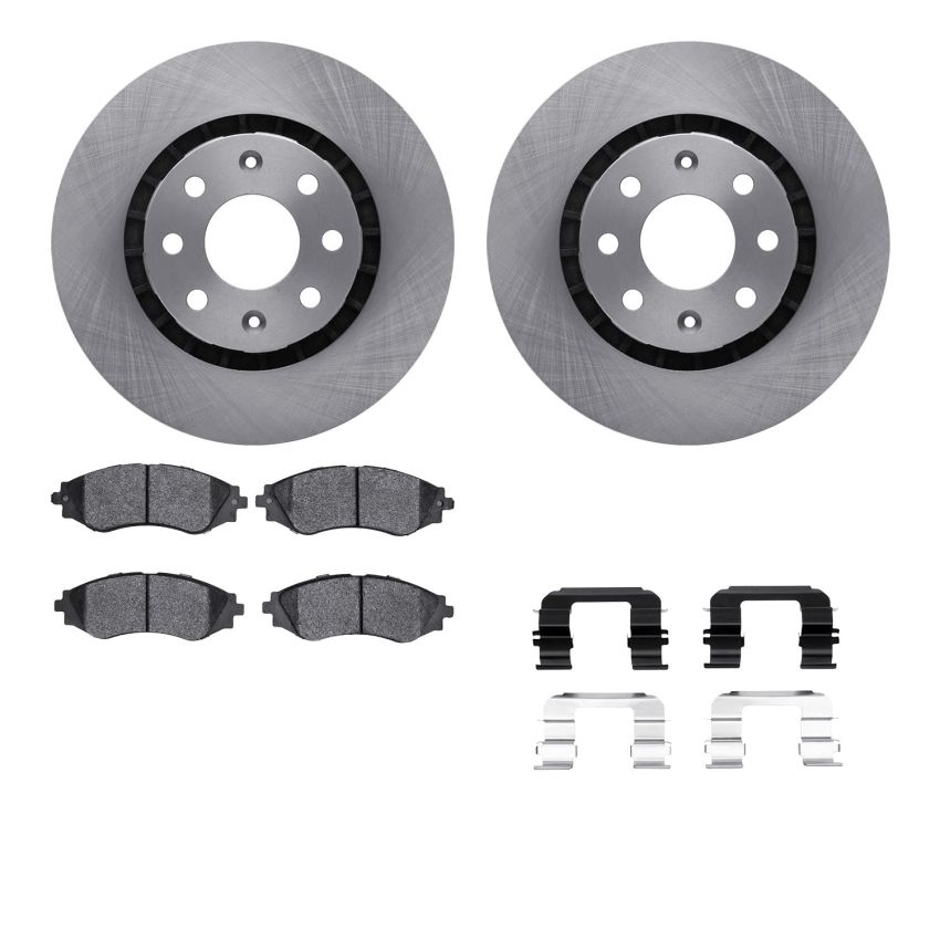 Dynamic Friction 6512-47090 Rotor Kit