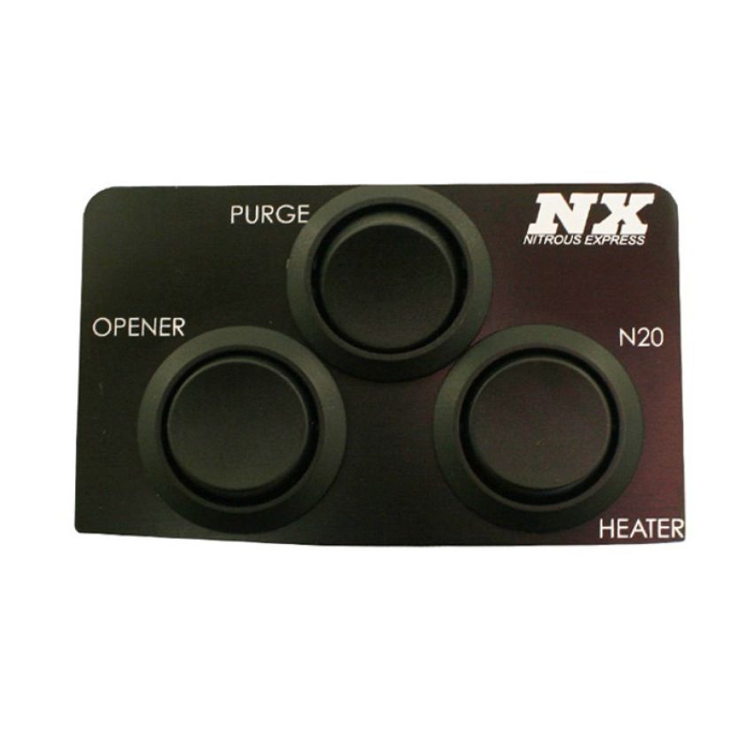 Nitrous Express 15777 CUSTOM SWITCH PANEL, C6 CORVETTE