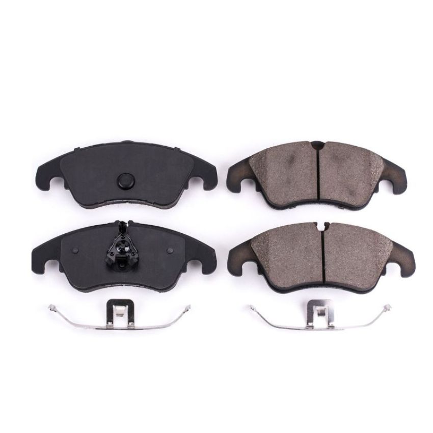 PowerStop 17-1322 PowerStop - Z17 Low-Dust Ceramic Brake Pads with Hardware