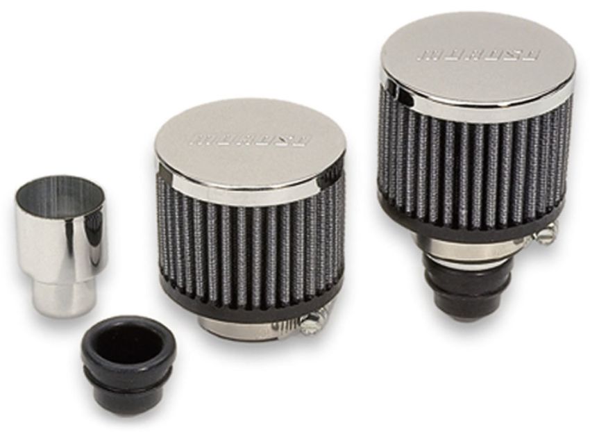 MOROSO MOR68810 Valve Cover Breather Kit Push-In Fits 1.22 Hole