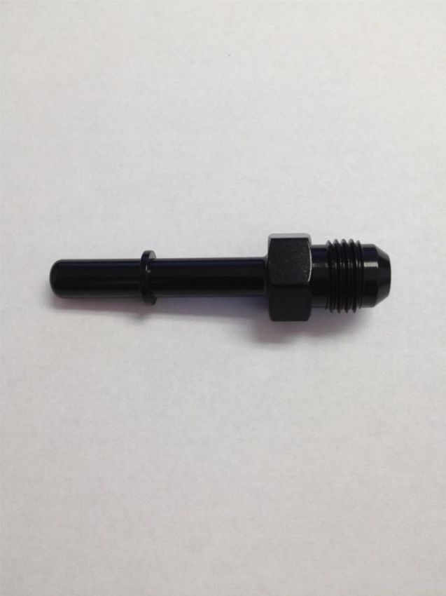 FRAGOLA FRG491993-BL EFI Fuel Adapter Fitting #6 x 5/16  Black