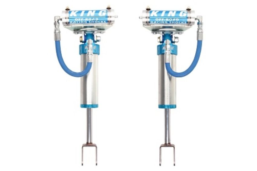 King Shocks 25001-302-EXT2 2011+ Chevrolet Silverado 2500/3500 Front 2.5 Dia Remote Reservoir Shock (Pair)