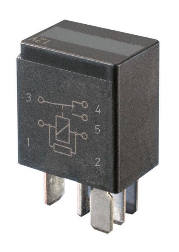 Hella 965453041 RELAY MICRO 12V 20/10A SPDT RES