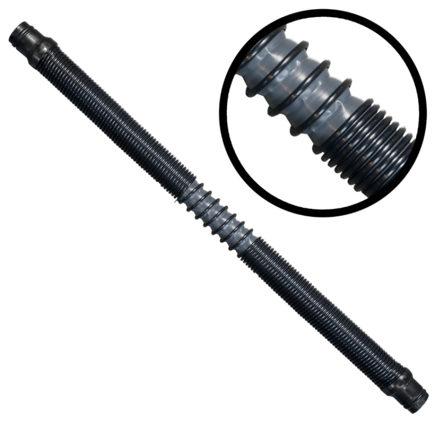 Rugged Radios MAC-X-HOSE-BLK Expandable Helmet Air Pumper Hose