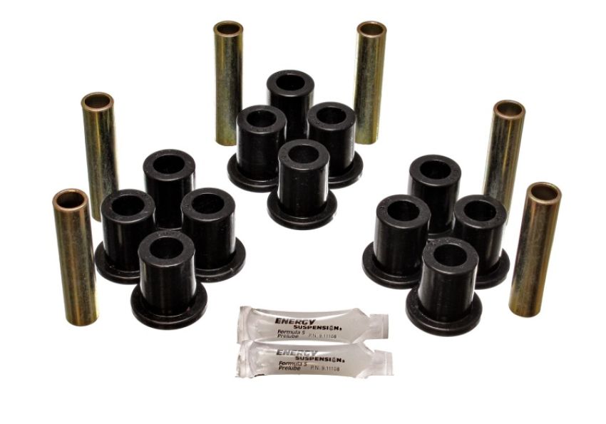 Energy Suspension 4.2118G Fd 4 Wd Frt Sprg Bush Set - Black