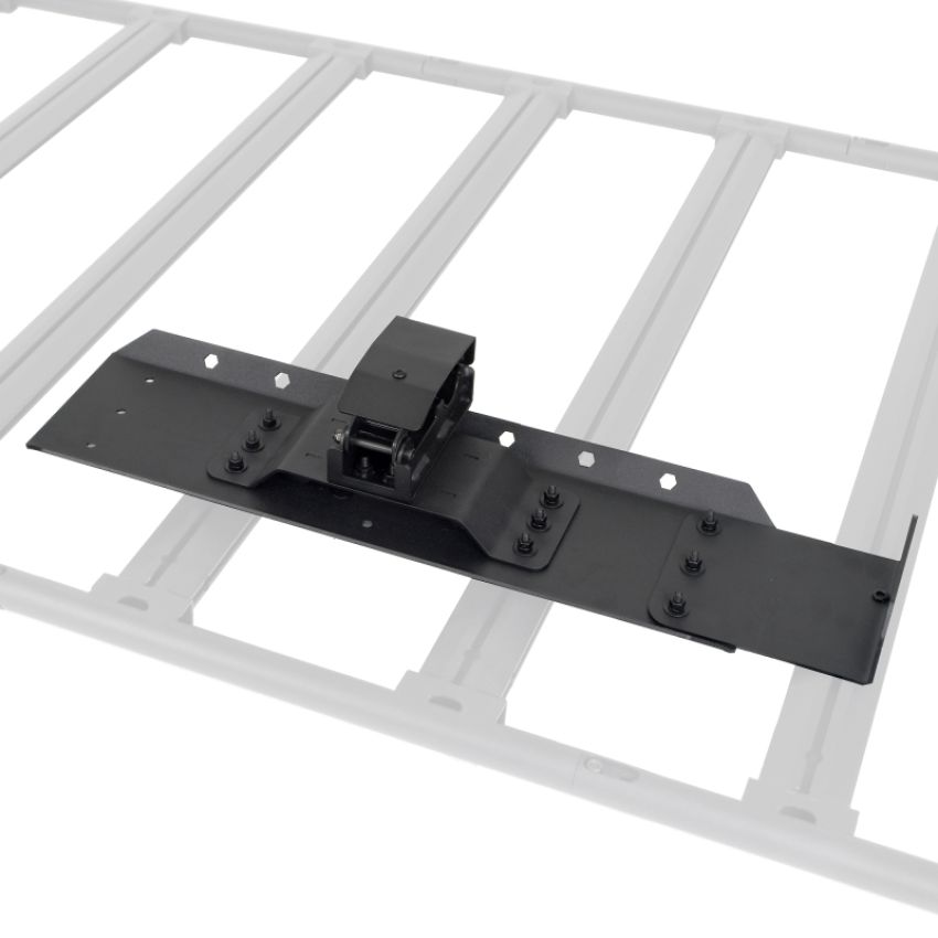 Go Rhino 5950080T XRS/SRM 4-CORE Clamp Mount Kit for Hi-Lift Jack - Tex. Blk (No Drill)