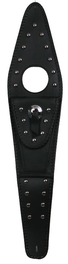 Mustang Motorcycle 93313 Mustang 00-07 Honda VT1100 Sabre, Spirit , Ace Cruiser Tank Bib w/Studs - Black