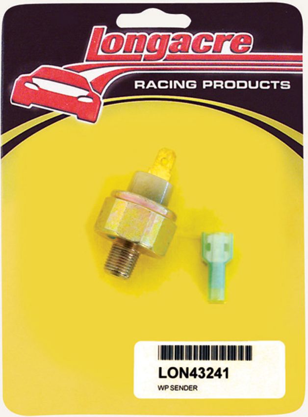 LONGACRE LON52-43241 Water Pressure Sender