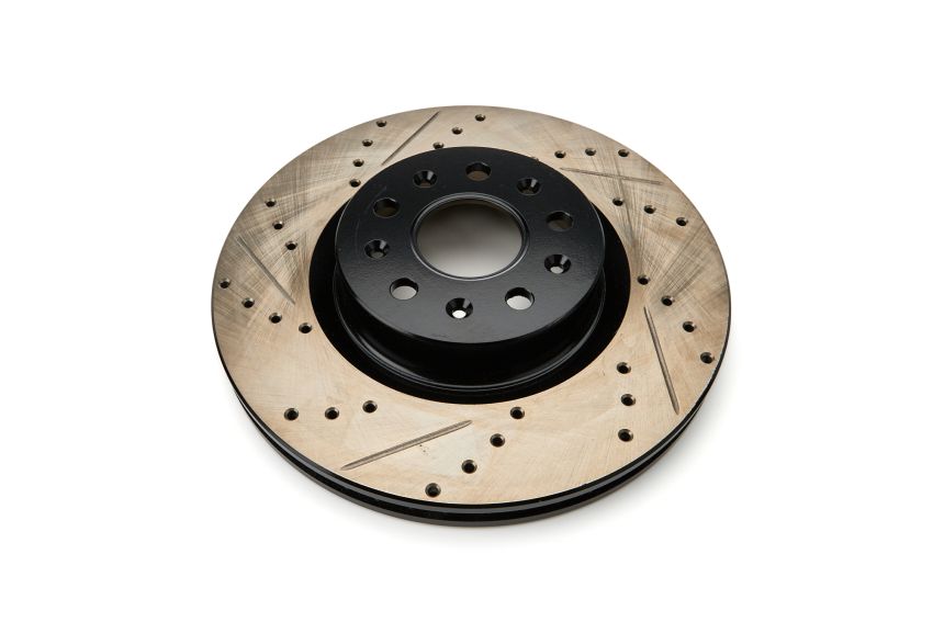 StopTech 2012+ Chevrolet Camaro SS Brembo 4 Piston J6G Sport Slotted & Drilled Right Rotor