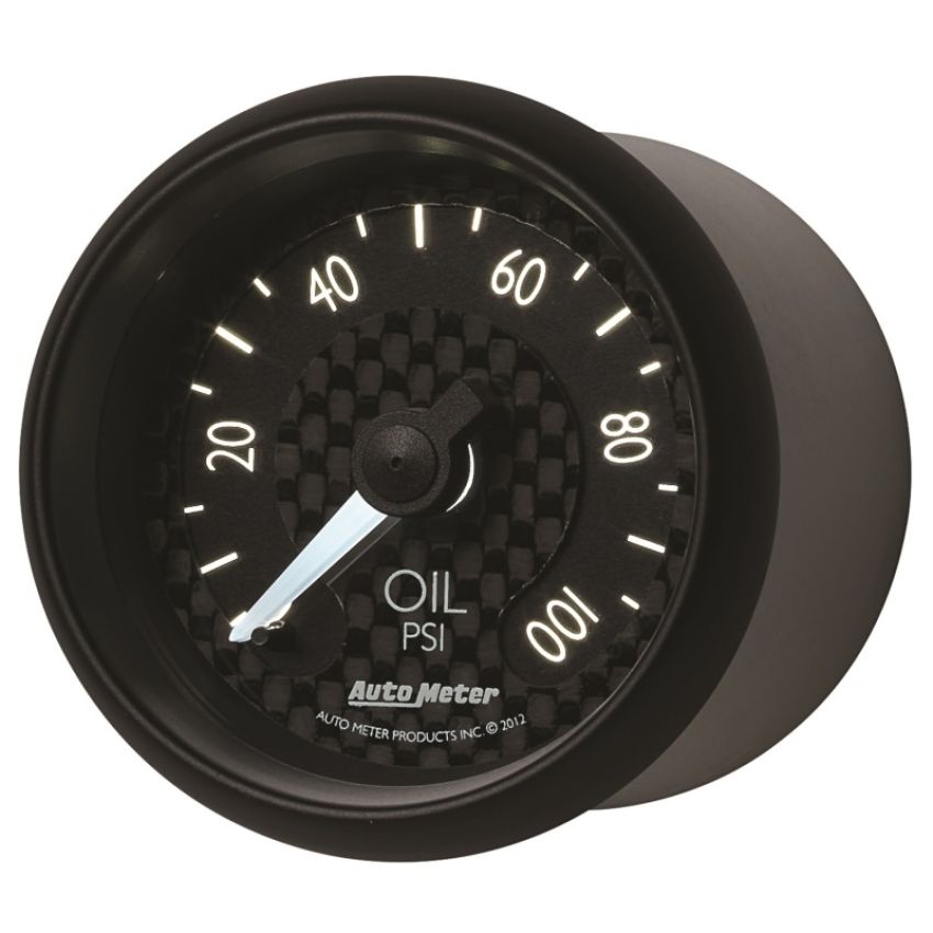 AutoMeter 8021 GAUGE, OIL PRESS, 2 1/16