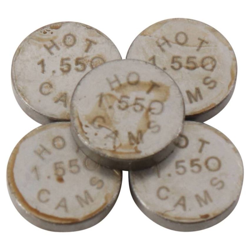 Hot Cams 5PK748155 07-16 CRF 150 R/2016 CRF 150 RB Big Wheel 1.550mm Shim Kit - 5 Pack