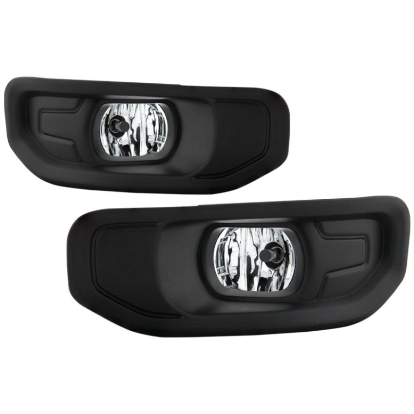 SPYDER 5086990 OEM Style Halogen Fog Lights W/Universal Switch - Clear