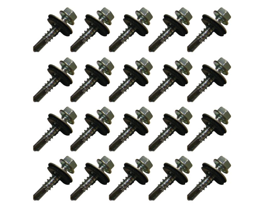 1in Hex Head Self Tapping Screws