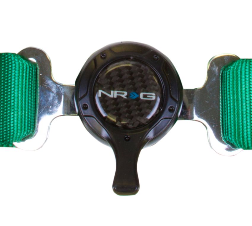 NRG SBH-4PCGN 4 Point Seat Belt Harness/ Cam Lock- Green