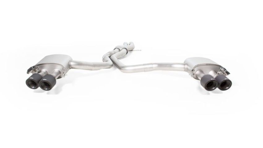 Remus 046520 0500LR 2019 Audi RS6 Avant Tiptronic C8 4.0L Turbo (DJP w/GPF) Axle Back Exhaust (Tail Pipes Req)