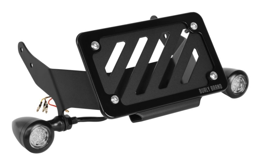 Burly Brand B13-3000TFB Turn Signal/License Plate Kit
