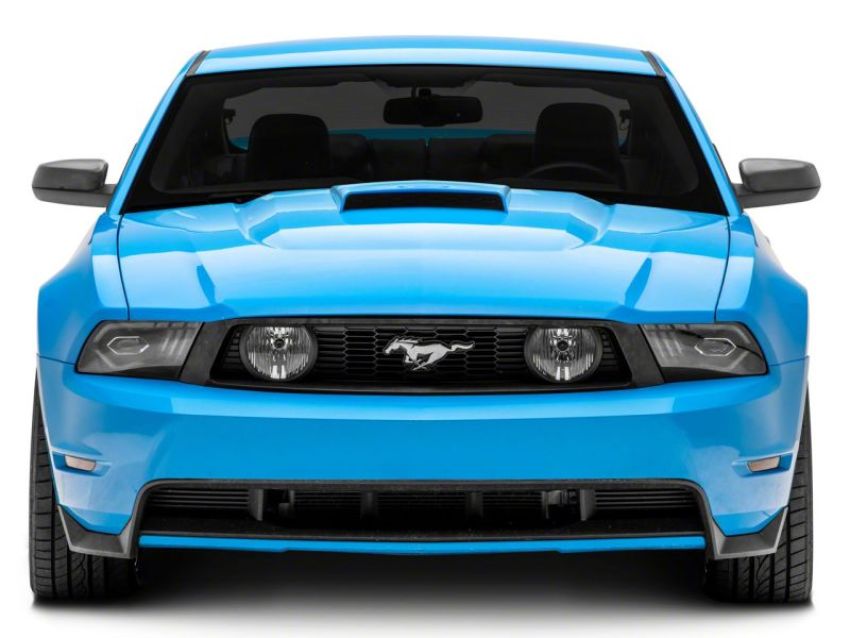 Raxiom 422461 10-12 Ford Mustang w/ Factory Halogen LED Projector Headlights- Blk Housing (Clear Lens)