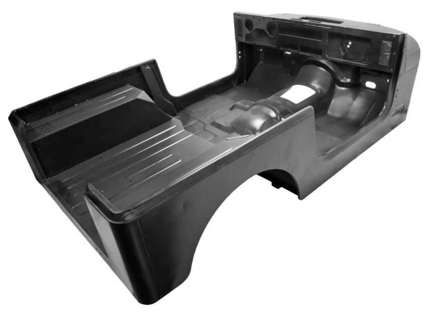 OMIX 12002.16 Reproduction Steel Body Tub- 44-45 GPW Version F