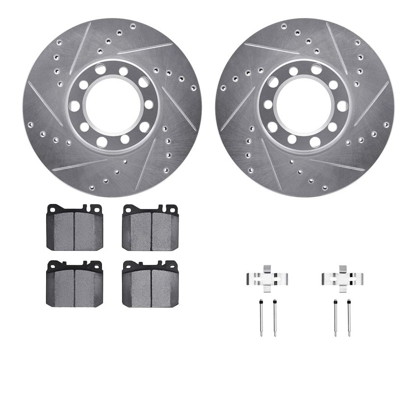 Dynamic Friction 7612-63024 Rotor Kit