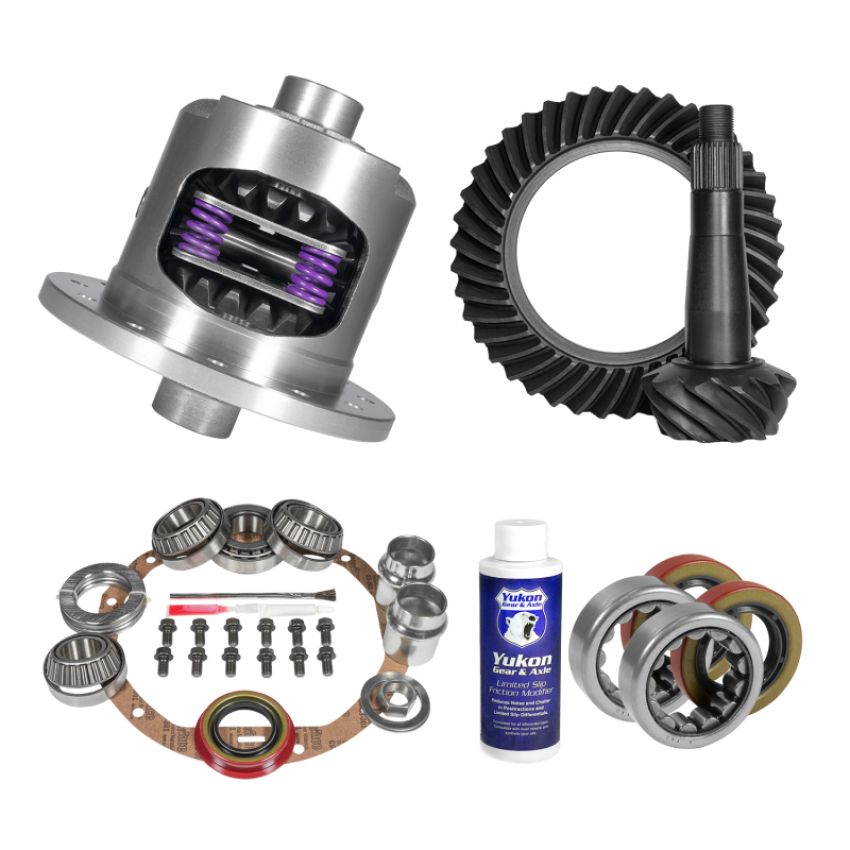 Yukon Gear & Axle YGK2323 Yukon 67-72 Chevrolet Camaro Limited Slip & Re-Gear Kit - 30 Thin Spline 3.31 Ratio