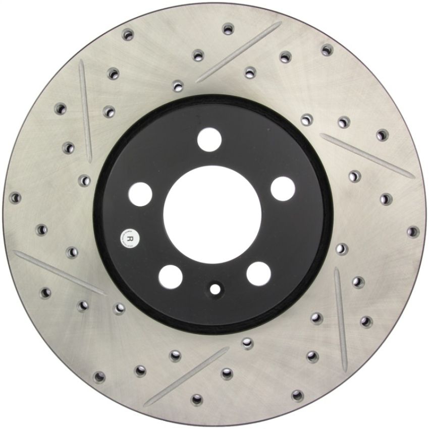 Stoptech 127.33059R Slotted & Drilled Sport Brake Rotor