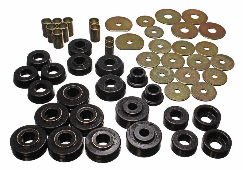 ENERGY SUSPENSION ENE3-4138G 65-70 Chev Body Mounts Black