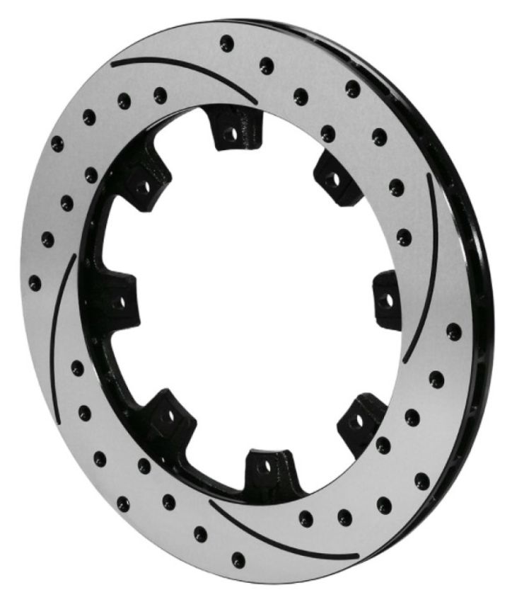 Wilwood 160-6924-BK Rotor-ULHP Iron RH-SRP BLK Drl 12.19 x .810 - 8 on 7.78in