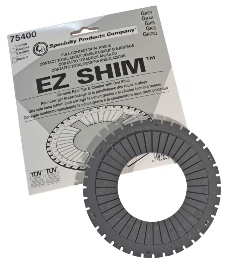 SPECIALTY PRODUCTS COMPANY 75400 DUAL ANGLE SHIM (GREY)